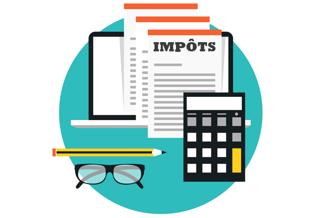 Illustration D&eacute;claration fiscale