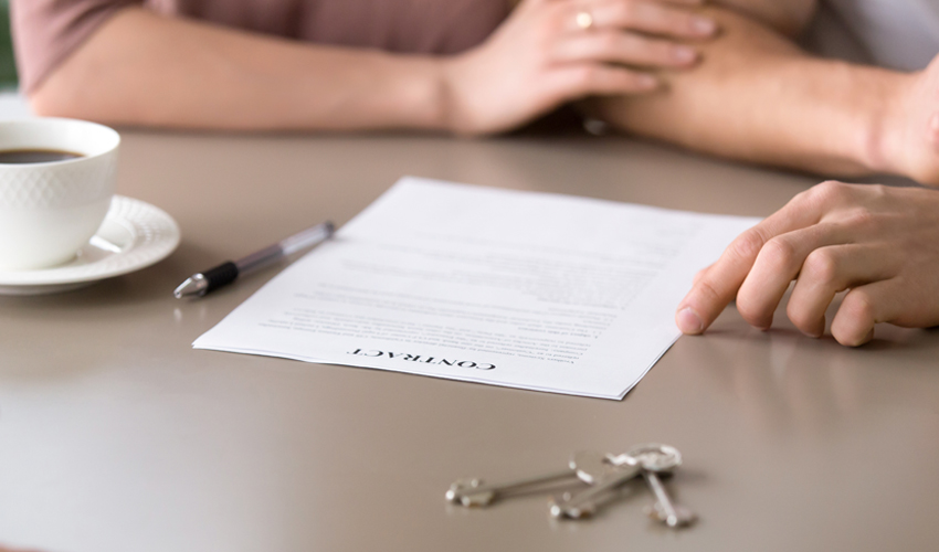 rédaction d'un contrat